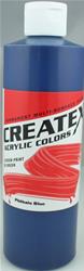Createx Colors 2000 Series Acrylic Colors 8 Oz. Gloss Blue CX201108