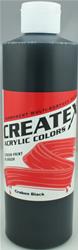 Createx Colors 2000 Series Acrylic Colors 8 Oz. Gloss Black CX201508