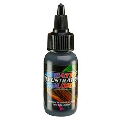 Createx Colors Illustration Colors 1 Oz. Gloss Black CX507801