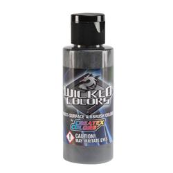 Createx Colors Wicked Colors 2 Oz. Gloss Gray/Silver CXW01402
