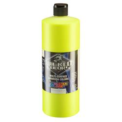 Createx Colors Wicked Colors 32 Oz. Gloss Yellow CXW02432