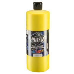Createx Colors Wicked Colors 32 Oz. Gloss Yellow CXW05232