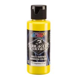 Createx Colors Wicked Colors 2 Oz. Gloss Yellow CXW08102