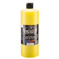 Createx Colors Wicked Colors 32 Oz. Gloss Yellow CXW08132