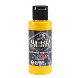 Createx Colors Wicked Colors 2 Oz. Gloss Yellow CXW30202