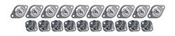 Allstar Performance Flush Head Self-Ejecting Button Fasteners ALL19113