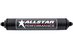 Allstar Performance Inline Aluminum 10 Microns Fuel Filter with -6 AN Inlet Size ALL40238