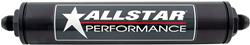 Allstar Performance Inline Aluminum 63 Microns Fuel Filter with -12 AN Inlet Size ALL40242