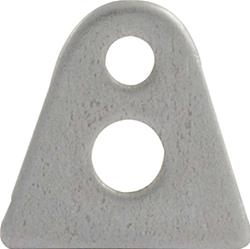 Allstar ALL60002 2-3/8" High, 3/8" Thick, 1/2" Hole, 1-3/4" Mild Steel, Center Hole Height, Radius, Chassis, Tab (Pack Of 4