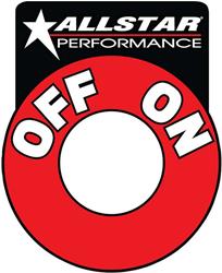 Allstar Performance Battery Disconnect Switch Decals ALL99045