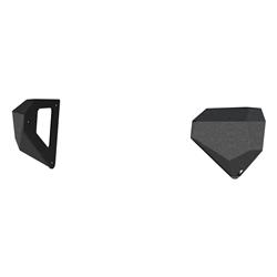 Aries Automotive TrailCrusher Front Bumper Corner Guards for 2020-2025 GLADIATOR, 2007-2025 WRANGLER, 2018 WRANGLER JK - 2081206
