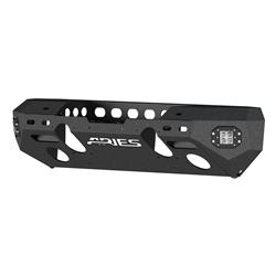 Aries Automotive TrailChaser Front Bumper with Corner Guards and LEDs for 2020-2025 GLADIATOR, 2018-2025 WRANGLER - 2082075