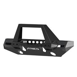 Aries Automotive TrailChaser Front Bumper with Corner and Brush Guards for 2020-2025 GLADIATOR, 2018-2025 WRANGLER - 2082099