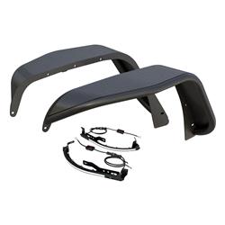 Aries Automotive LED Lighted Fender Flares for 2007-2017 WRANGLER, 2018 WRANGLER JK - 2500830