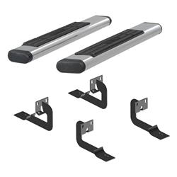 Aries Automotive 6 in. Oval Side Bars for 2004-2014 F-150 - 4444017