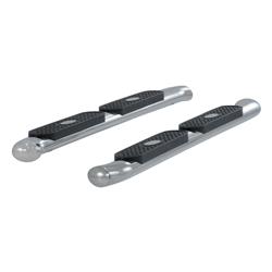 Aries Automotive 4 in. Oval Side Bars for 2005 TACOMA - S222008-2