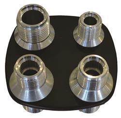All American Billet Cooling and Heating Firewall Bulkheads 4103-SL