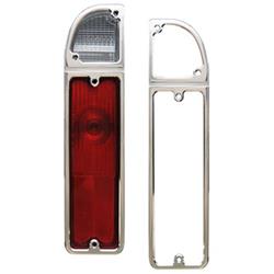 All American Billet Taillight Bezels BTL-6772-C10
