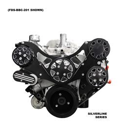 All American Billet Silverline Series Serpentine Kits FDS-BBC-202