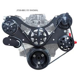 All American Billet Serpentine Kits FDS-BBCSC-701