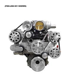 All American Billet Serpentine Kits FDS-LSM-301