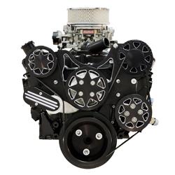 All American Billet Silverline Series Serpentine Kits FDS-SBC-253