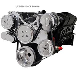 All American Billet Serpentine Kits FDS-SBC-151-CP