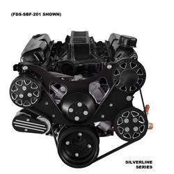 All American Billet Silverline Series Serpentine Kits FDS-SBF-201-FF