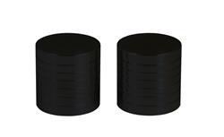 All American Billet Windshield Wiper Attachment Post Covers WWPCS-B