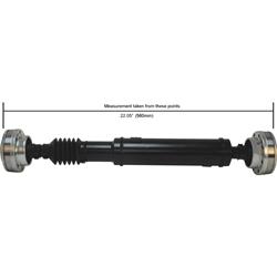 Cardone Remanufactured Driveshafts for 2012-2018 WRANGLER, 2018 WRANGLER JK - 65-3067