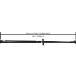 Cardone Remanufactured Driveshafts for 2009-2015 PILOT - 65-4006