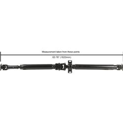 Cardone Remanufactured Driveshafts for 1995-2004 TACOMA - 65-5023