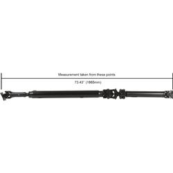 Cardone Remanufactured Driveshafts for 1995-2004 TACOMA - 65-5027