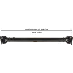 Cardone Remanufactured Driveshafts for 2001-2005 325XI, 2001-2004 330XI, 2007-2011 X3 - 65-7000