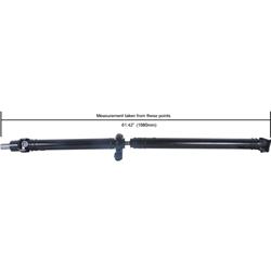 Cardone Remanufactured Driveshafts for 2016-2017 CROSSTREK, 2014-2018 FORESTER, 2013-2015 XV CROSSTREK - 65-7076