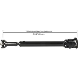 Cardone Remanufactured Driveshafts for 2000-2002 RAM 2500, 1999-2002 RAM 3500 - 65-9105