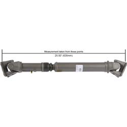 Cardone Remanufactured Driveshafts for 1999-2004 FRONTIER, 2001-2004 XTERRA - 65-9291
