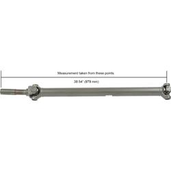 Cardone Remanufactured Driveshafts for 2002 AVALANCHE 1500 - 65-9395