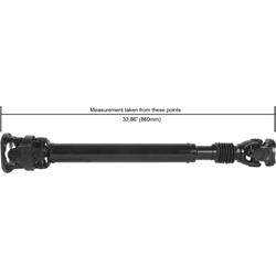 Cardone Remanufactured Driveshafts for 2003-2009 RAM 2500, RAM 3500 - 65-9539