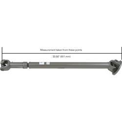 Cardone Remanufactured Driveshafts for 1996-1998 RAM 2500, RAM 3500 - 65-9813