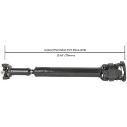 Cardone Remanufactured Driveshafts for 1994-1998 RAM 1500, 1996-1998 RAM 2500 - 65-9871