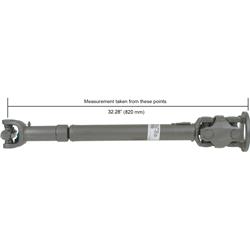 Cardone Remanufactured Driveshafts for 1994-1995 RAM 2500, RAM 3500 - 65-9874