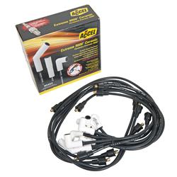 ACCEL 9002C Extreme 9000 Spark Plug Wire Set - Universal - 135  Degree White Ceramic Boots : Automotive