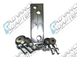Advance Adapters Jeep Crossmember Mount Kits for 1980-1983 CJ5, 1980-1986 CJ7 - 716021