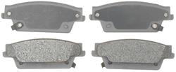 ACDelco Silver Brake Pads for 2006-2007 CTS, 2004-2009 SRX, 2005-2011 STS - 19285963