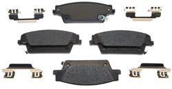 ACDelco Silver Brake Pads for 2006-2007 CTS, 2004-2009 SRX, 2005-2011 STS - 19312023