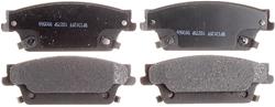 ACDelco Silver Brake Pads for 2004-2009 SRX - 19312024