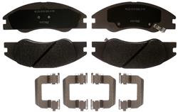 ACDelco Silver Brake Pads for 2004-2009 SPECTRA, 2005-2009 SPECTRA5 - 19360232