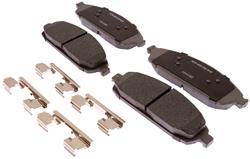 ACDelco Silver Brake Pads for 2006-2010 COMMANDER, 2005-2010 GRAND CHEROKEE - 19387586