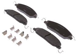 ACDelco Silver Brake Pads for 2005-2007 AVANTI, 2005-2010 MUSTANG - 19391214